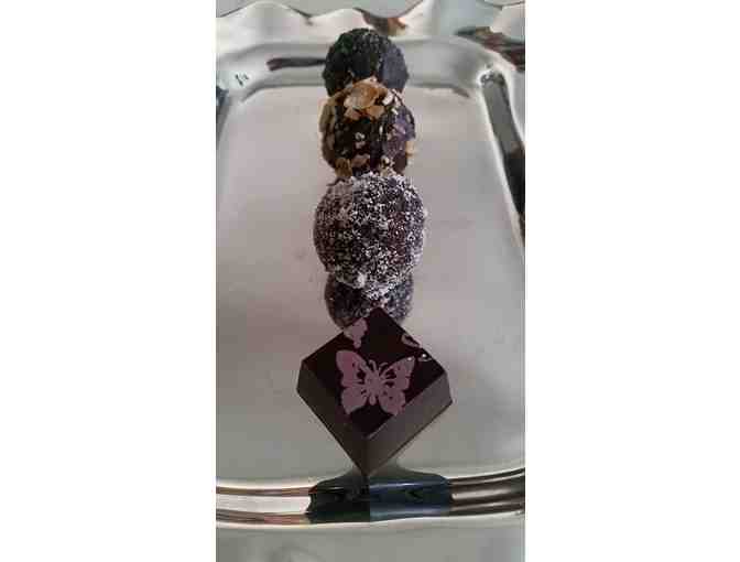 THE CHOCOLATE LAB: 'Roll Your Own' Truffle Party