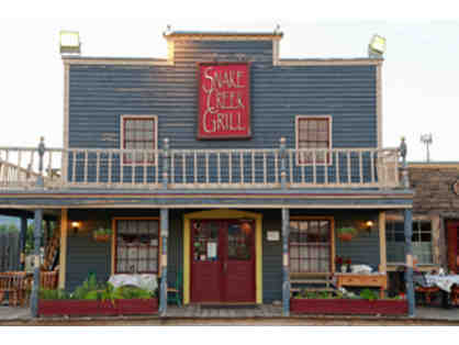 SNAKE CREEK GRILL: $350 Toward Catering for 12
