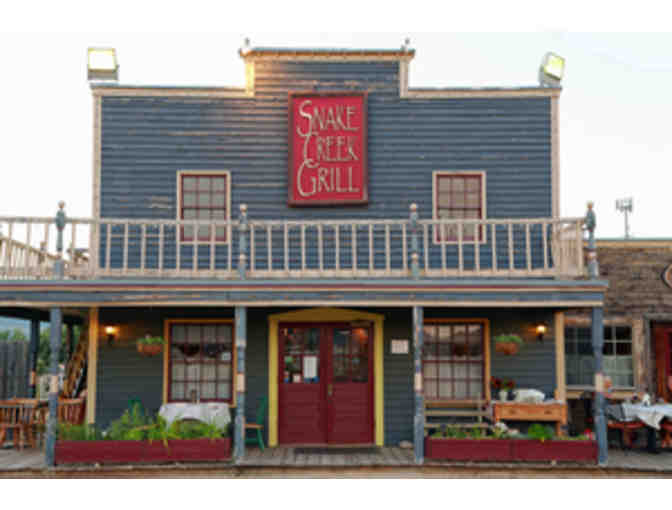 SNAKE CREEK GRILL: $350 Toward Catering for 12