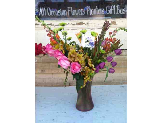 TEND YOUR GARDEN FLORIST $50 Flower Arrangement