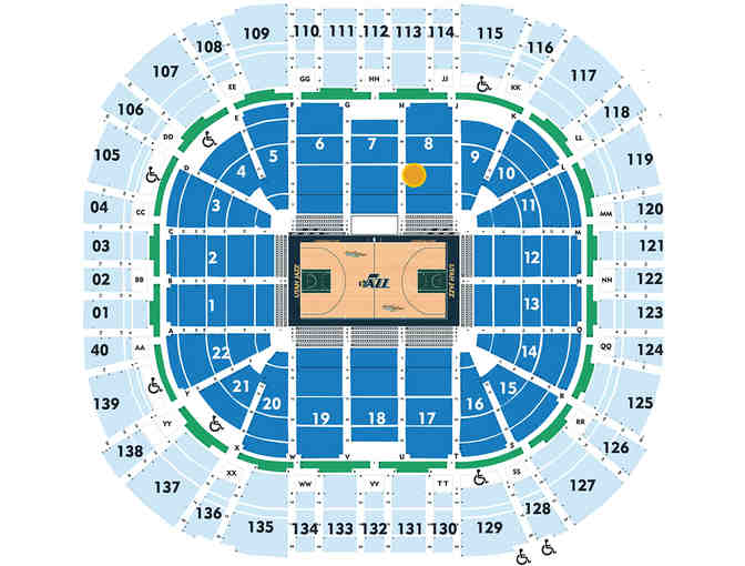 BROADWAY MEDIA: Pair of Tickets to a Utah Jazz vs Spurs Game, April 5