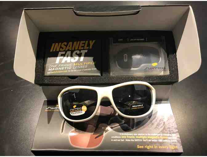 Wasatch Vision Center - 'Switch' AXO Sunglasses with 2 Sets of Lenses