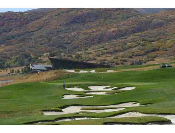 Soldier Hollow or Wasatch Golf Course 18 Holes of Golf for FOUR with a Cart