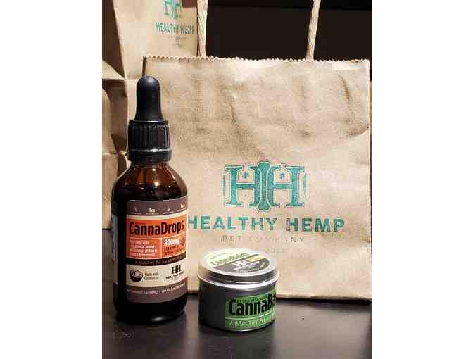 Healthy Hemp Pet Company - Gift Bag Includes CannaBalm and CannaDrops