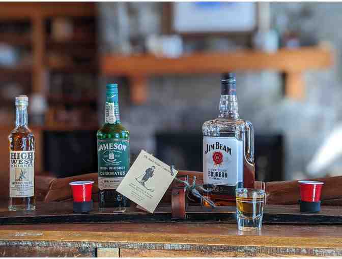 Mark Miller Collection - Antique Ski turned into Shot Ski