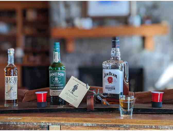 Mark Miller Collection - Antique Ski turned into Shot Ski