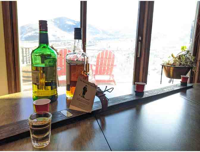 Mark Miller Collection - Antique Ski turned into Shot Ski