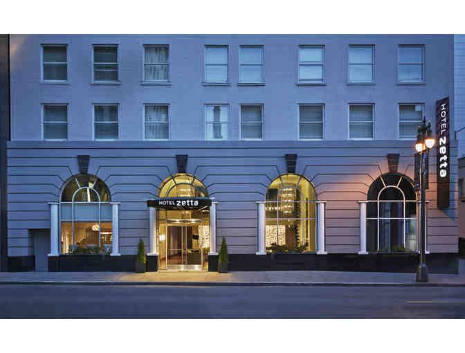 5131 - Two Nights for 2, Deluxe Accommodations - Hotel Zetta, San Francisco