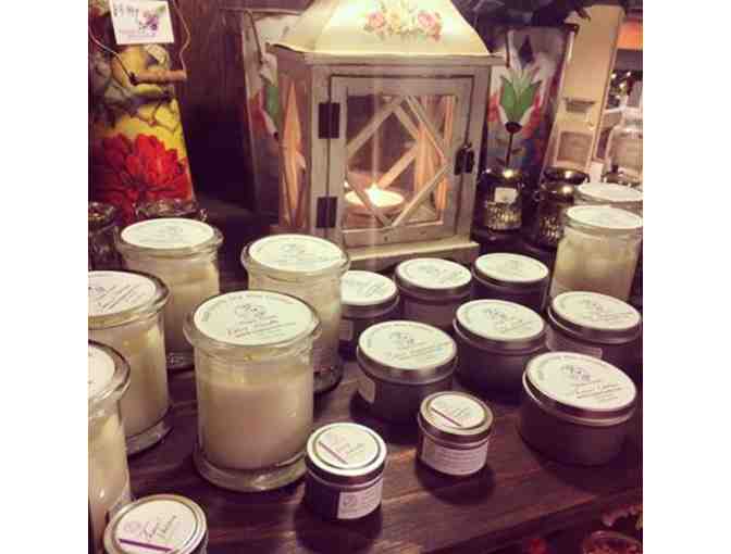 5483 - Gift Basket of 100% Soy Artisan Candles - Napa Scents, Napa