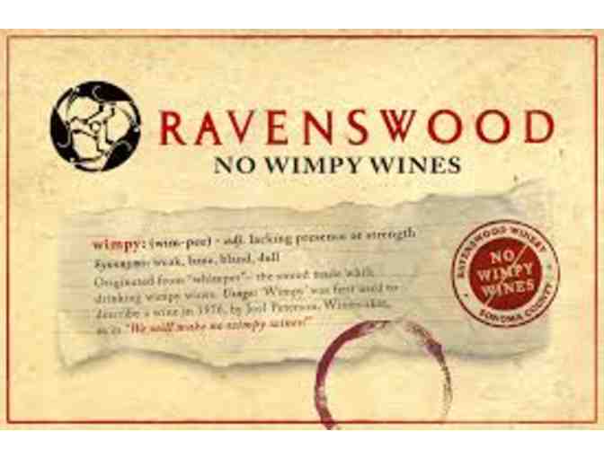 7205 - Three Six Liter Bottles Meritage Bordeaux Blend - Ravenswood Winery, Sonoma