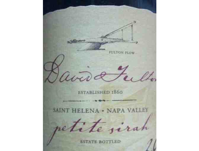 7207 - Case 2011 Napa Valley Estate Petite Sirah - David Fulton Winery, St. Helena