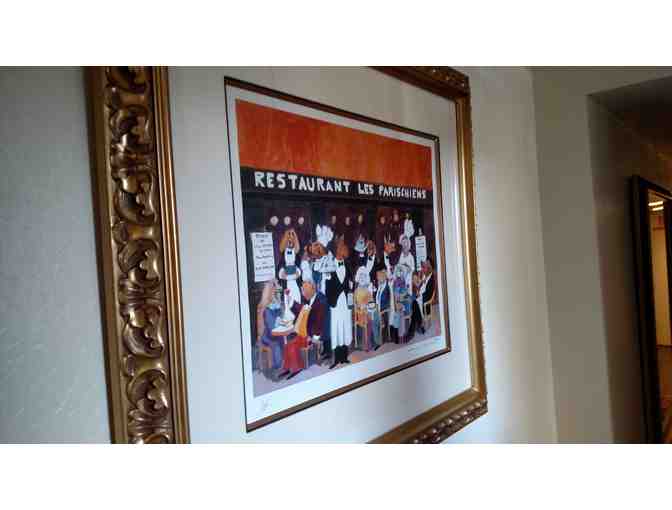 Item 1015 - Guy Buffet Productions, Rio Vista - 'Restaurant Les Parischiens', Framed