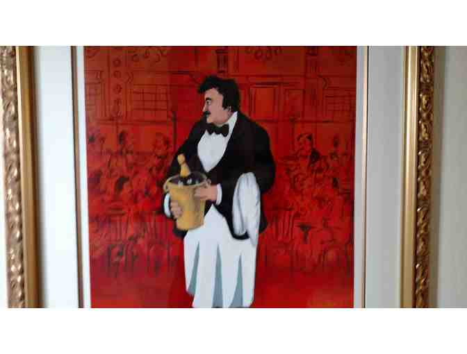 Item 1021 - Guy Buffet Productions, Rio Vista  'Grand Cafe' Framed Serigraph with Remarque
