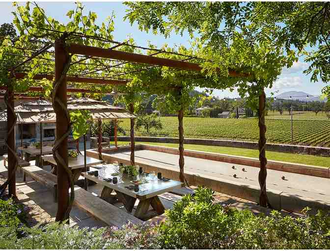 Bocce, Wine, Food and Friends for Eight, Trinchero Family Estates, St. Helena