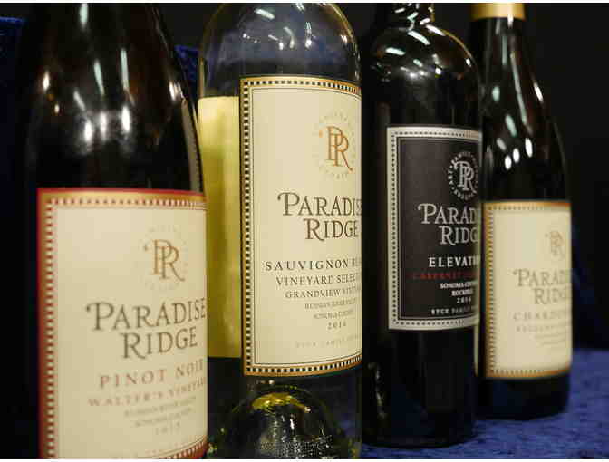 Four-Pack of Wine, Wine & Cheese Pairing for Four, Paradise Ridge Winery, Santa Rosa