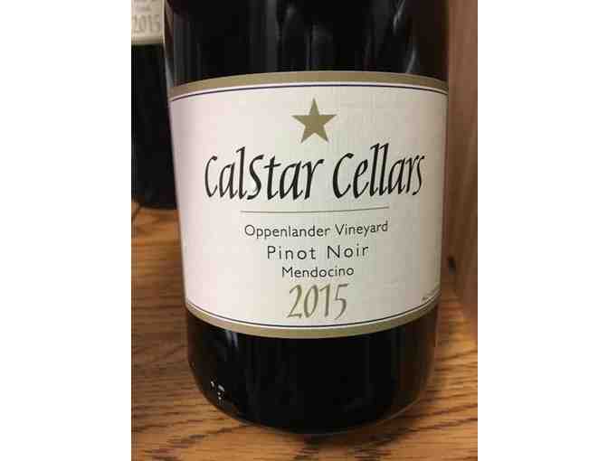 Case 2015 Oppenlander Vineyard Pinot Noir, Mendocino, Calstar Cellars, Santa Rosa - Photo 1