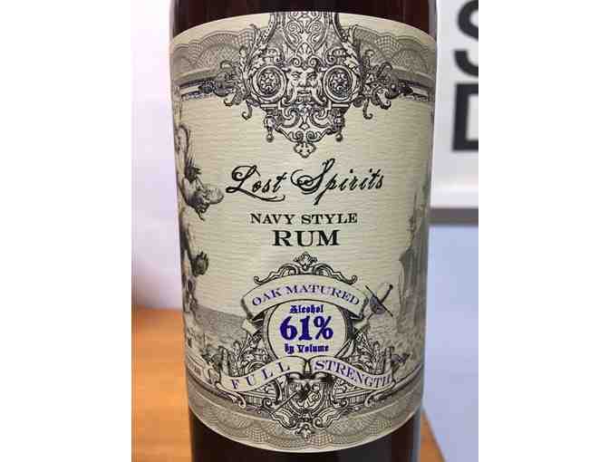 4 Btls Navy Style Rum, Tour/Tasting for 6, Lost Spirits Distillery & Labs, Los Angeles