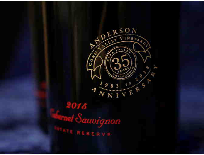 6 Btls 2015 Est Reserve Cabernet Sauvignon, Anderson's Conn Valley Vineyards, St. Helena - Photo 2