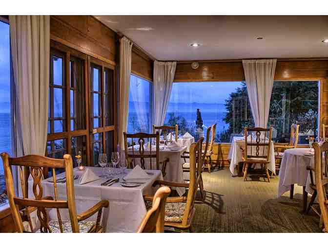 One Night Stay with Dinner for Two, Sooke Harbour House, Sooke BC