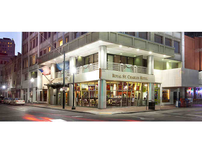Three Nights for 2, Superior Corner King Room, Royal St. Charles Hotel, New Orleans