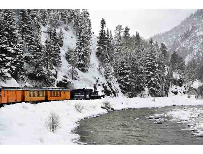 Cascade Canyon Winter Train Ride, Durango & Silverton Narrow Gauge Railroad, Durango CO
