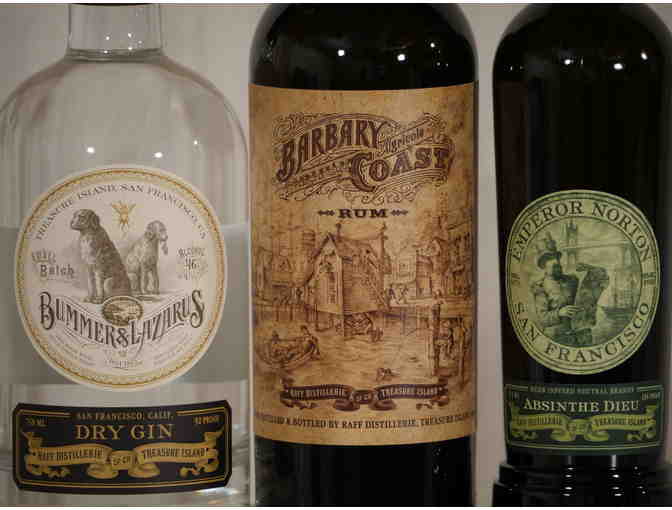 Gin, Absinthe & Rhum, Raff Distillerie, San Francisco
