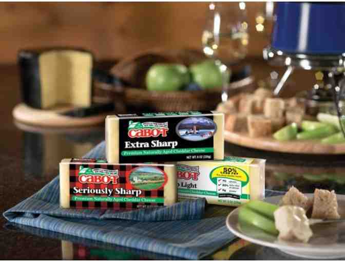 One Year Supply of Cabot Cheese, Cabot Creamery Cooperative, Waitsfield VT