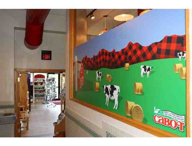 One Year Supply of Cabot Cheese, Cabot Creamery Cooperative, Waitsfield VT