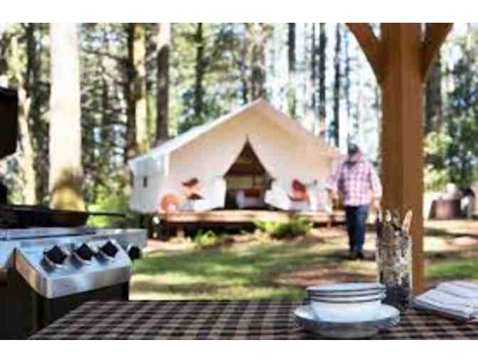 Two Nights Mid-Week for Two in a Classic Tent, Mendocino Grove, Mendocino