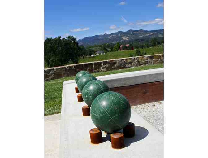 Bocce, Wine, Food with Friends for Eight, Trinchero Family Estates, St. Helena