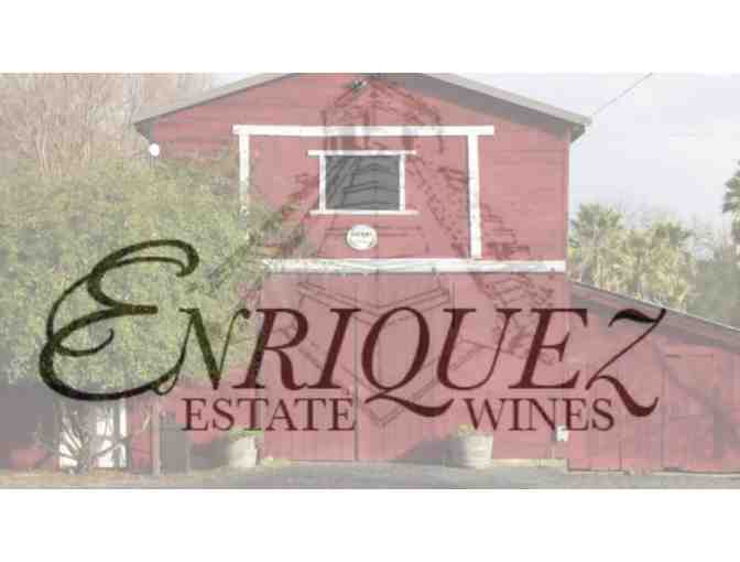 Private Tasting with Pairing for Eight, Enriquez Estate Wines, Forestville