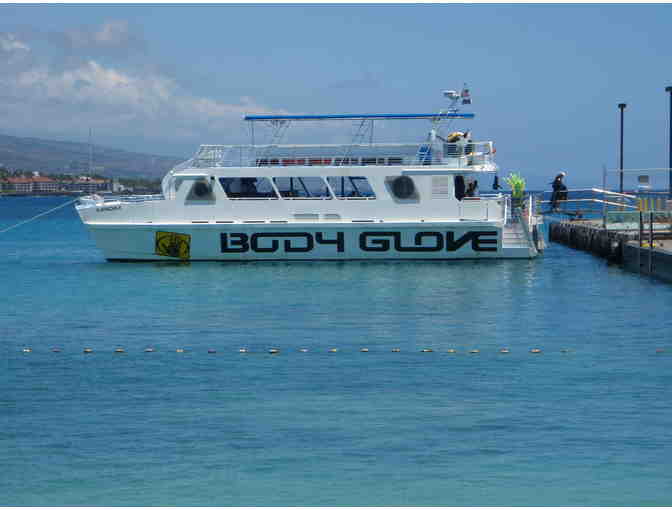 Deluxe Snorkel &amp; Dolphin Watch Cruise for Two, Body Glove Cruises, Kailua Kona HI - Photo 1