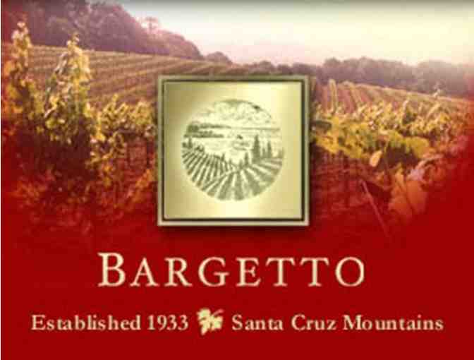 One Pinot Grigio, One Merlot & Tasting for Two, Bargetto Winery, Soquel, CA.
