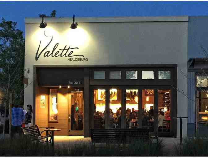 Five Course Tasting Menu for Two, Valette, Healdsburg CA