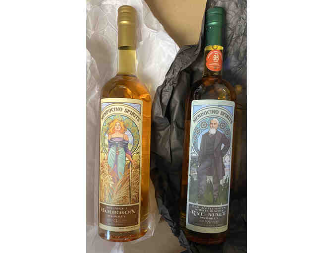 One Bourbon, One Rye, Mendocino Spirits, Redwood Valley, CA.