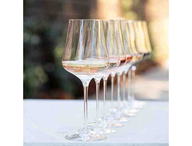 Six Pack of Stemware and Blown-Glass Carafe, Gabriel-Glas