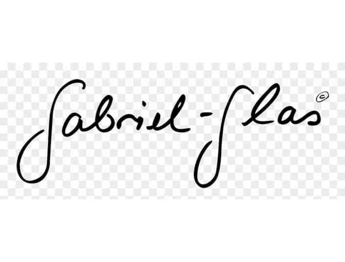 Six Pack of Stemware and Blown-Glass Carafe, Gabriel-Glas