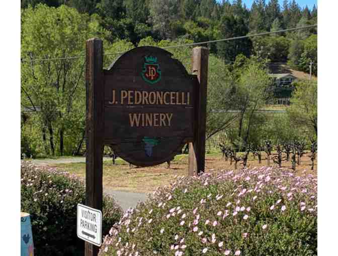 Case of Single-Vineyard wines, VIp Tasting for 4, Pedroncelli Winery