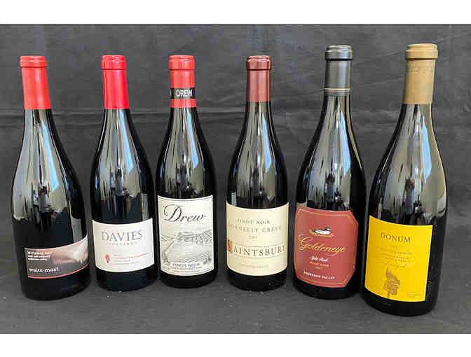 Six Pinot Noirs, Jim Gordon, Wine Enthusiast