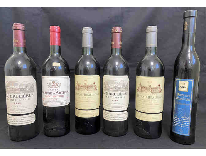 Six French and German Wines