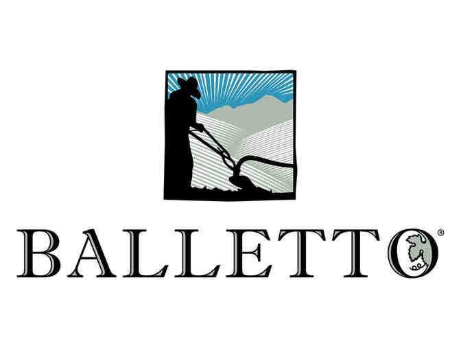 Two bottles of wine and Tasting for Four, Balletto Vineyards