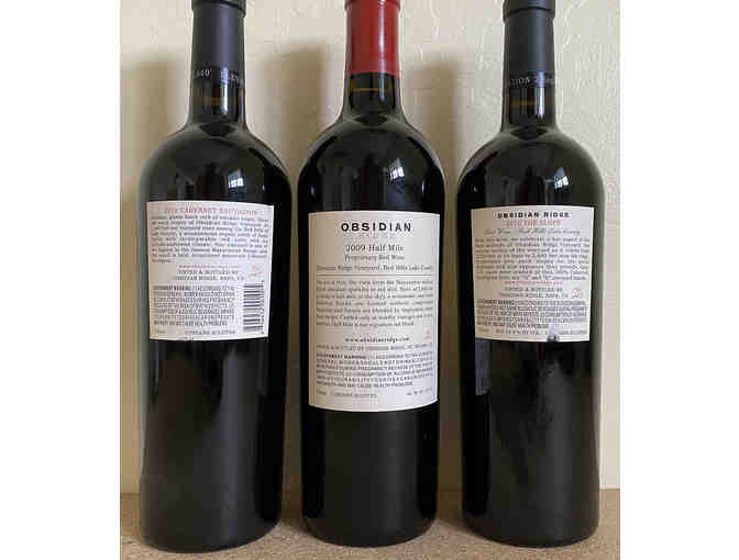 Obsidian Wine Company - 3 Red Wines - Photo 2