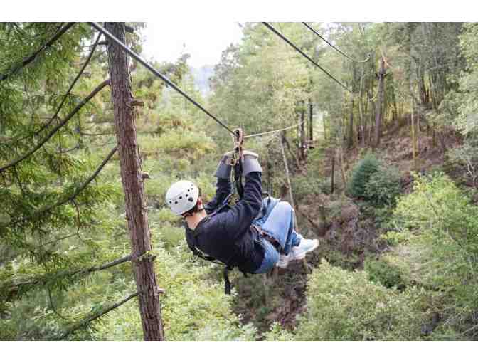 Zipline Adventure for 2 in the Redwoods