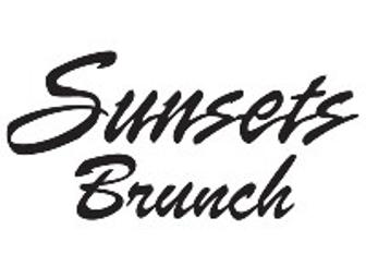 Sunday family brunch at Sunsets!
