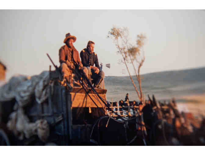 Scene from the film Dances with the Wolves, Framed Poster