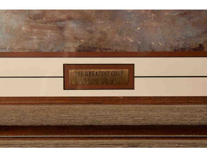 The Greatest Coup by Lindon Quinn, Framed Print 1/575