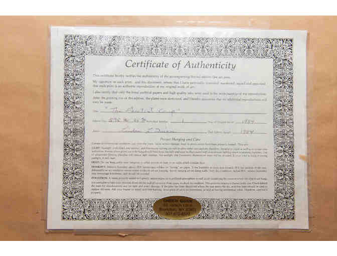 The Greatest Coup by Lindon Quinn, Framed Print 1/575