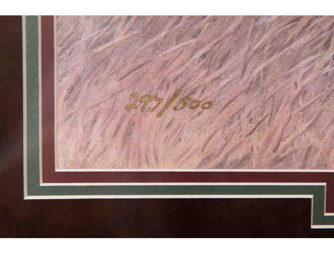 Protector of the Prairie by Bob Schyvers, Framed Print 297/500