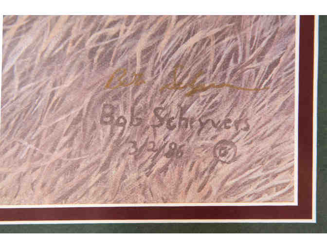 Protector of the Prairie by Bob Schyvers, Framed Print 297/500