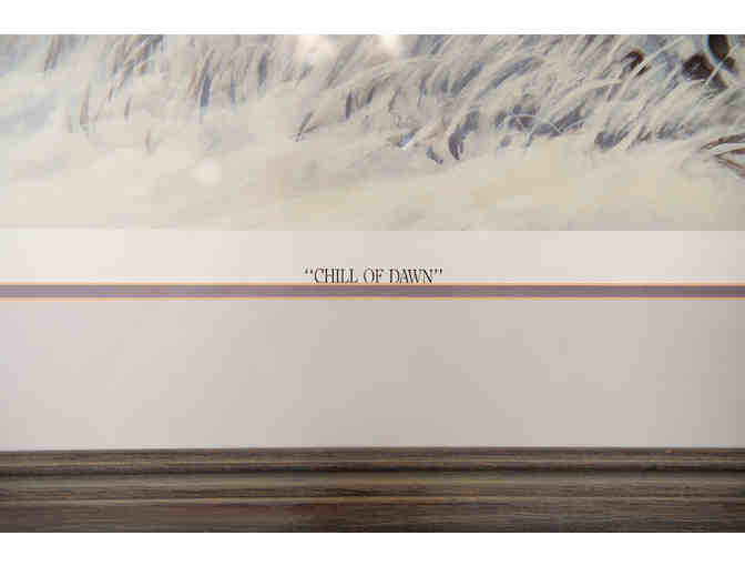 Chill of Dawn by Mark Perry, Framed Print, Signed 186/1350